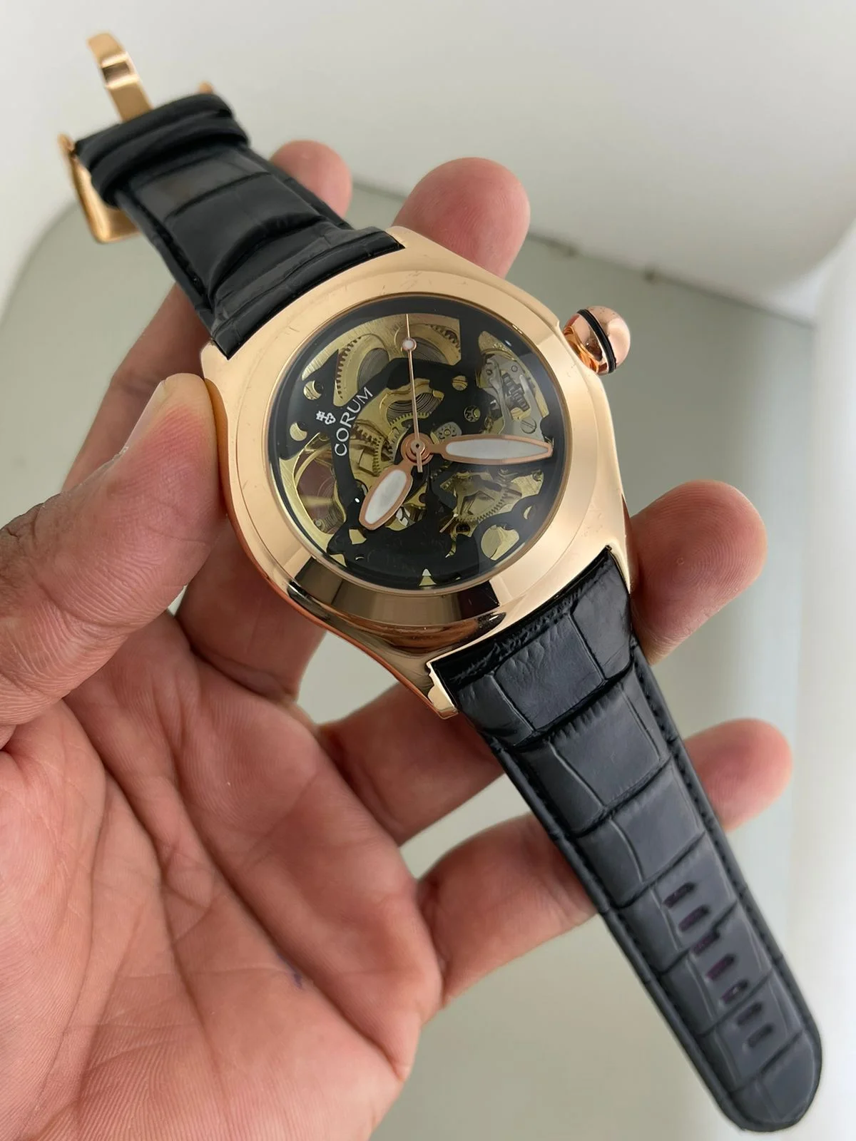 Mechanical golden dial belt