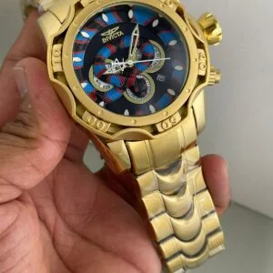 Snake Dial Watch Blue Red